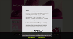 Desktop Screenshot of kolorex.it